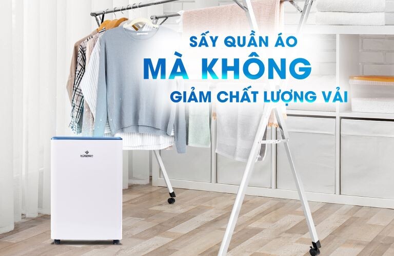 Máy hút ẩm điện tử 12L Kosmen KM-12N