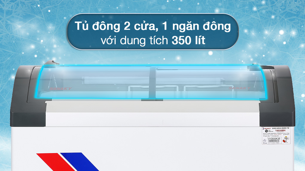 Tủ đông Sanaky 350 lít VH-4899KB