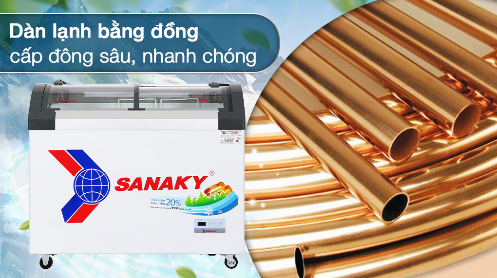 Tủ đông Sanaky 350 lít VH-4899KB