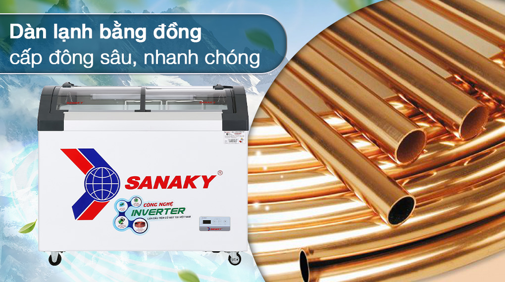 Tủ Đông Sanaky Inverter 280 lít VH-3899K3B