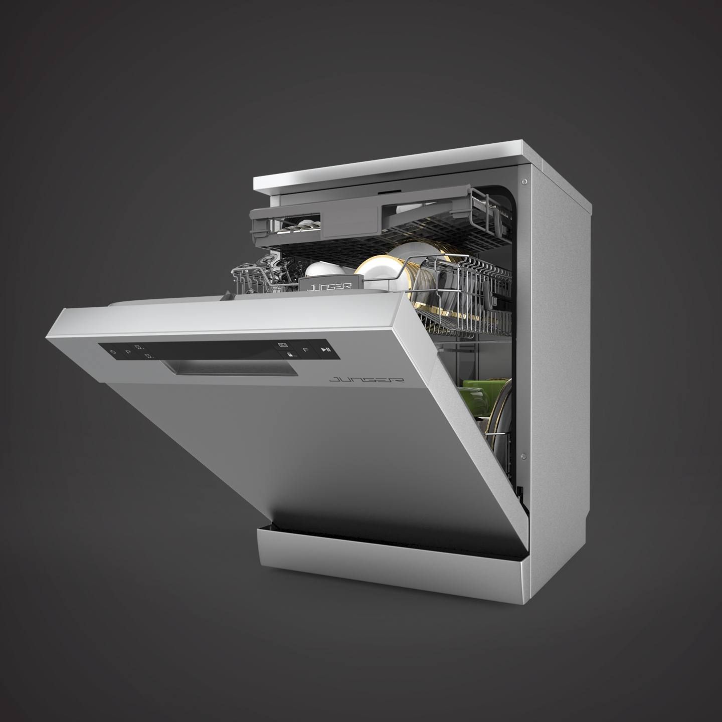 Máy rửa bát 14 bộ JUNGER DWJ-600