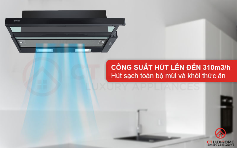 Máy hút mùi âm tủ BOSCH DFT93CA61B