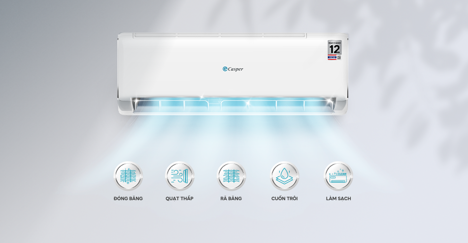 Điều hòa Casper 9000 BTU 1 chiều inverter JC-09IU36