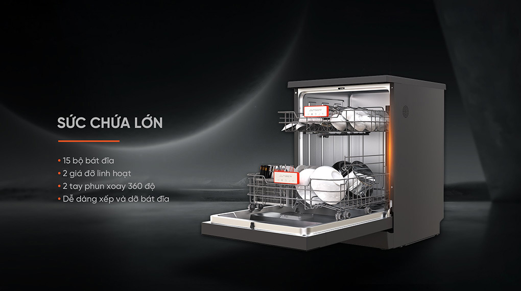 Máy rửa bát 15 bộ Junger Leopard DWJ-143