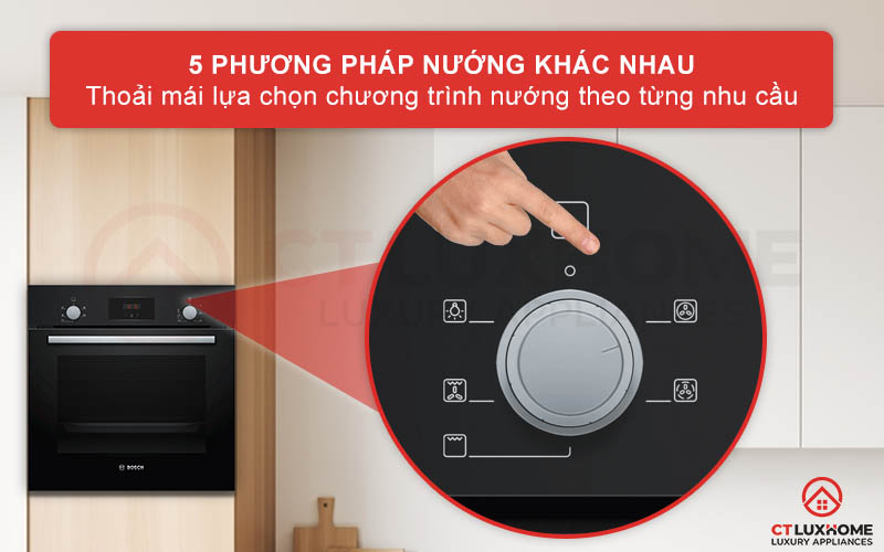 Lò nướng âm tủ BOSCH HBF134EB0K