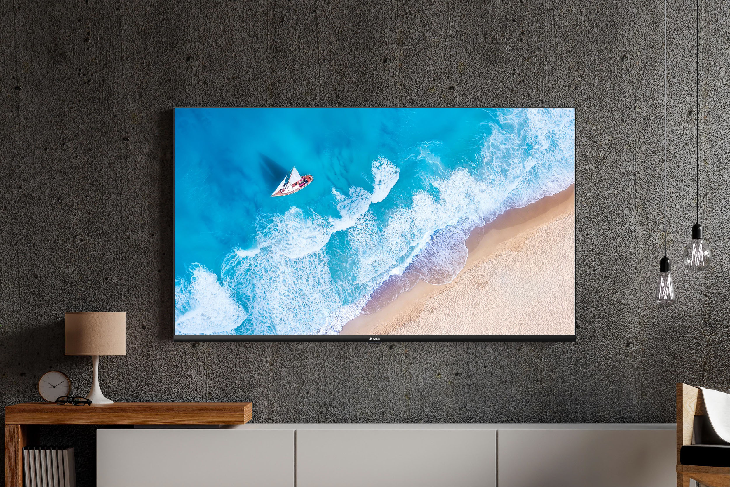 Smart Tivi Asher Full HD 43 Inch A-43GF6900