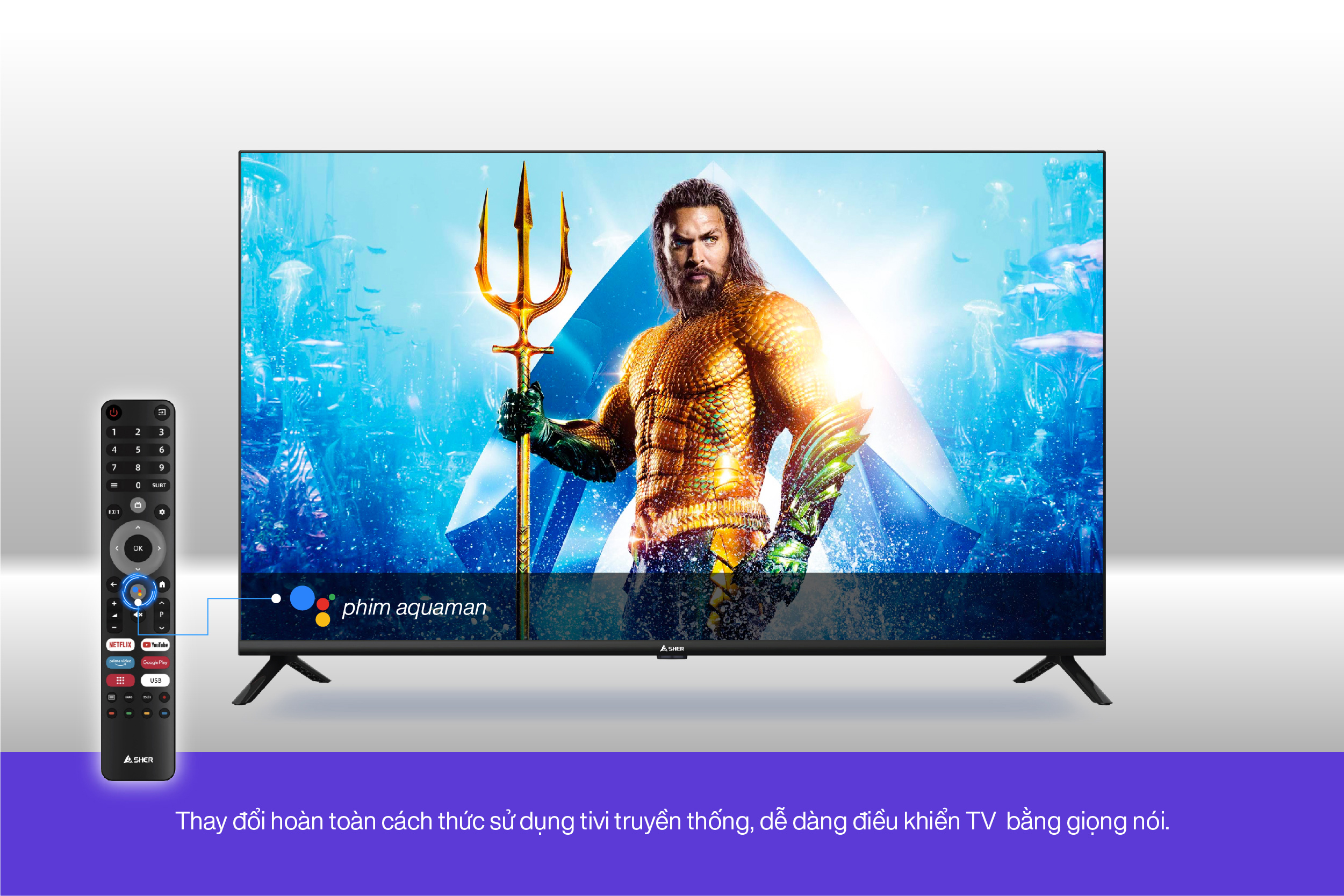 Smart Tivi Asher Full HD 43 Inch A-43GF6900