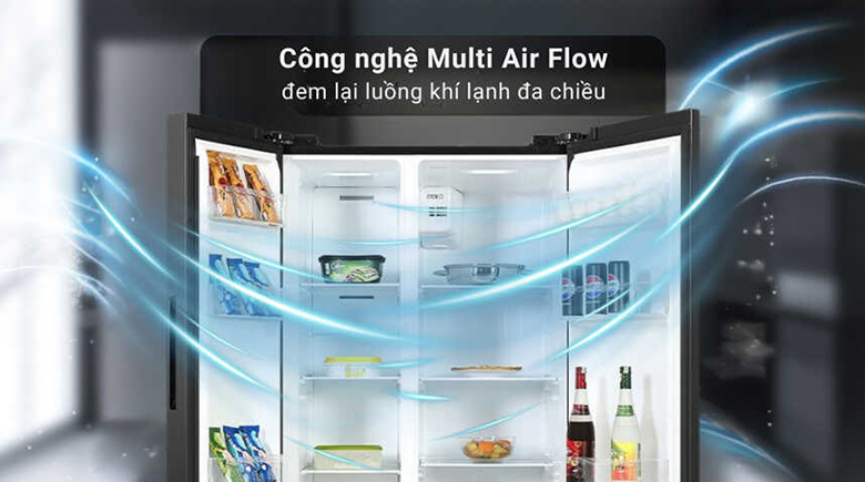 Tủ lạnh Toshiba Inverter 711 lít GR-RS910WI-PMV(06)-MG