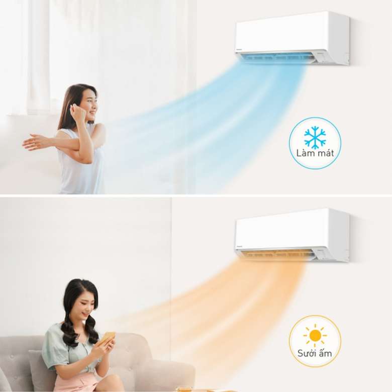 Điều hòa Panasonic 2 chiều Inverter 24.200 BTU CU/CS-YZ24BKH-8