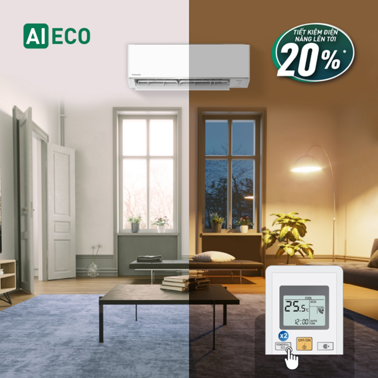 Điều hòa Panasonic 2 chiều Inverter 24.200 BTU CU/CS-YZ24BKH-8