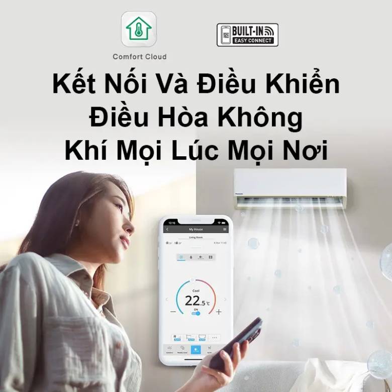 Điều hòa Panasonic 2 Chiều Inverter 9000 BTU CU/CS-XZ9BKH-8