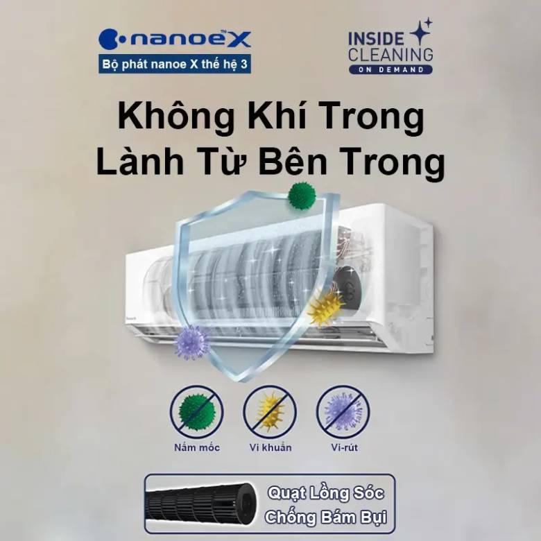 Điều hòa Panasonic 2 Chiều Inverter 9000 BTU CU/CS-XZ9BKH-8
