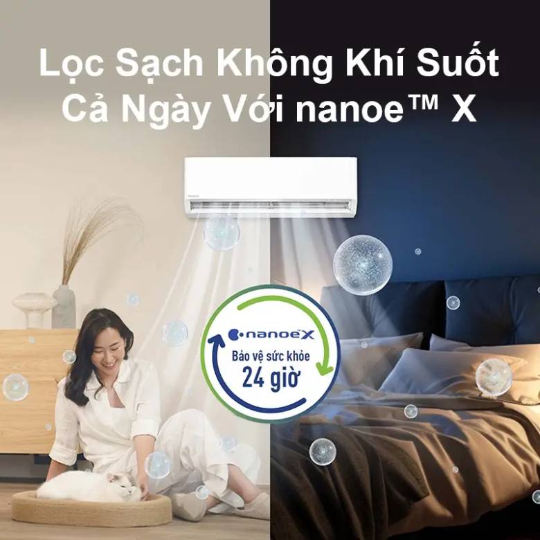 Điều hòa Panasonic 2 Chiều Inverter 9000 BTU CU/CS-XZ9BKH-8