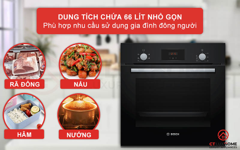 Lò nướng âm tủ BOSCH HBF134EB0K