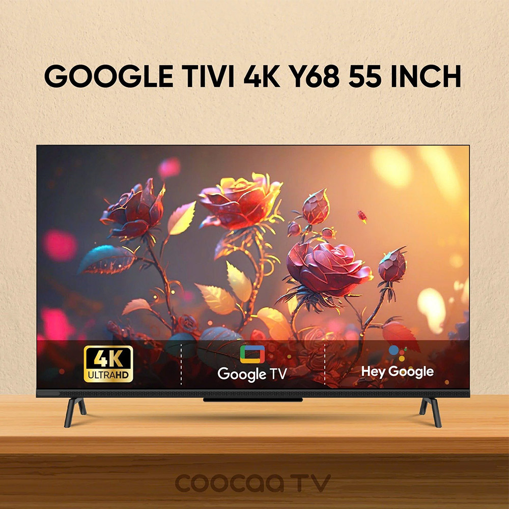 Google Tivi Coocaa 4K 55 Inch 55Y68