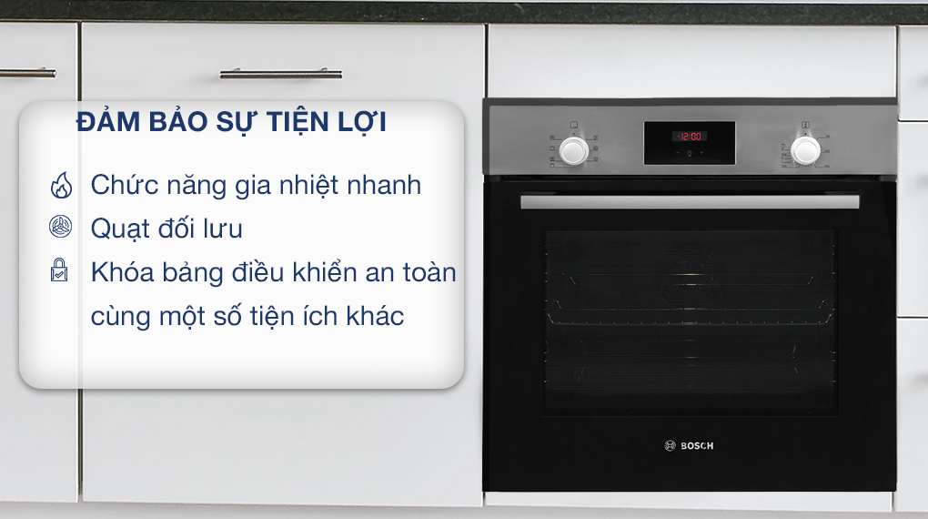 Lò nướng âm Bosch HBF113BR0A
