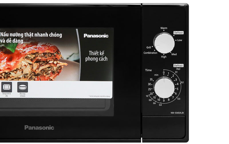 Lò vi sóng có nướng Panasonic NN-GM24JBYUE