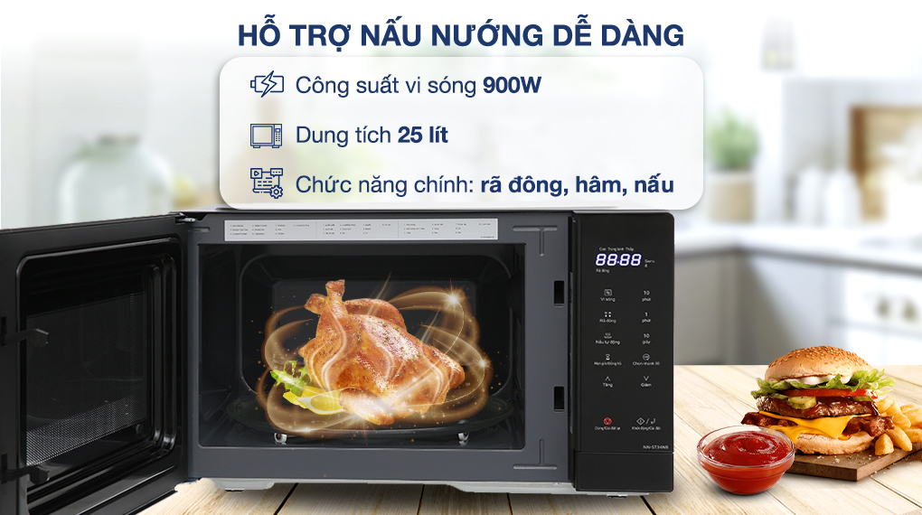 Lò vi sóng Panasonic NN-ST34NBYUE