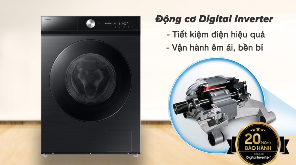 Máy giặt Samsung Inverter 12 kg WW12CB944DGBSV