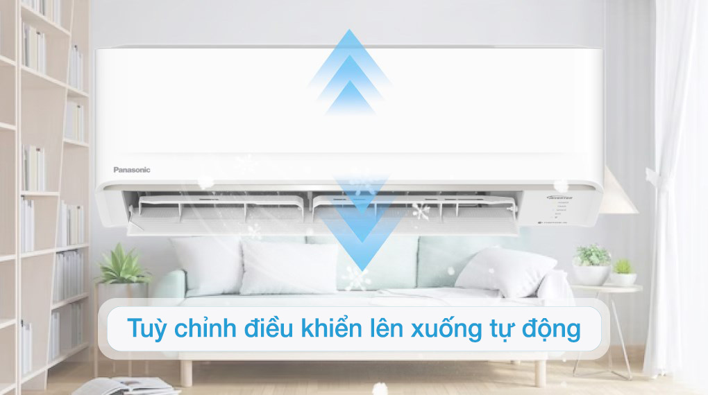 Điều hòa Panasonic 1 chiều Inverter 9000BTU CU/CS-PU9AKH-8