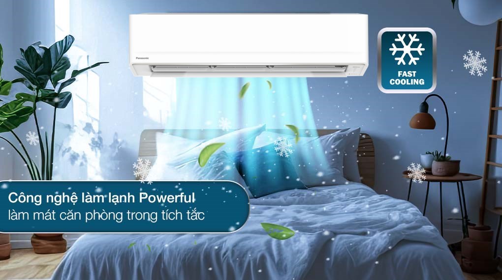 Điều hòa Panasonic 1 chiều Inverter 21000BTU CU/CS-PU24AKH-8
