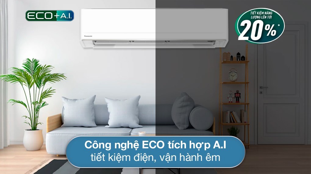 Điều hòa Panasonic 1 chiều Inverter 21000BTU CU/CS-PU24AKH-8