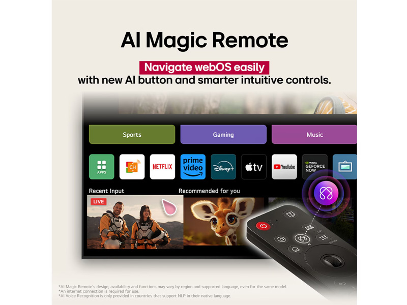 Smart Tivi LG AI 4K 43 inch 43UA7350PSB