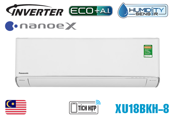 Điều hòa Panasonic 1 chiều Inverter 18000BTU CU/CS-XU18BKH-8