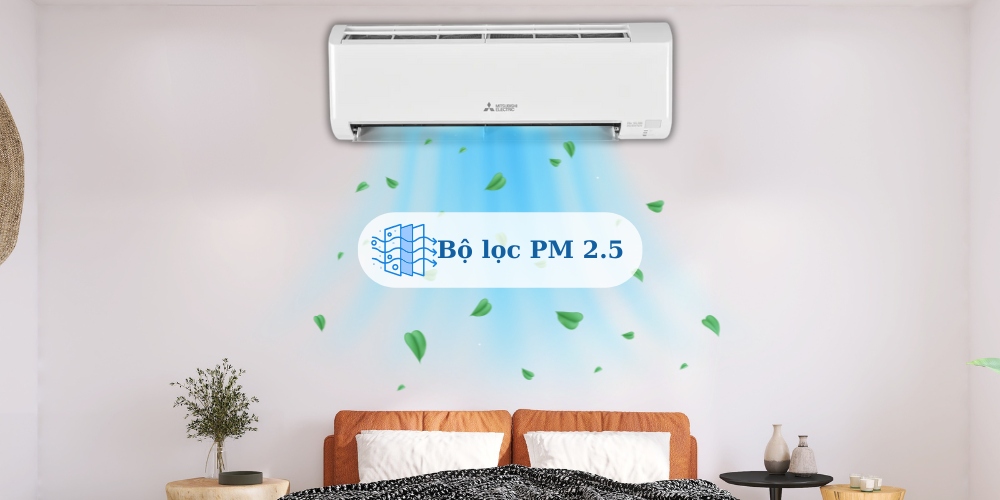 Điều hòa Mitsubishi Electric 1 chiều Inverter 9000BTU MSY/MUY-JY25VF
