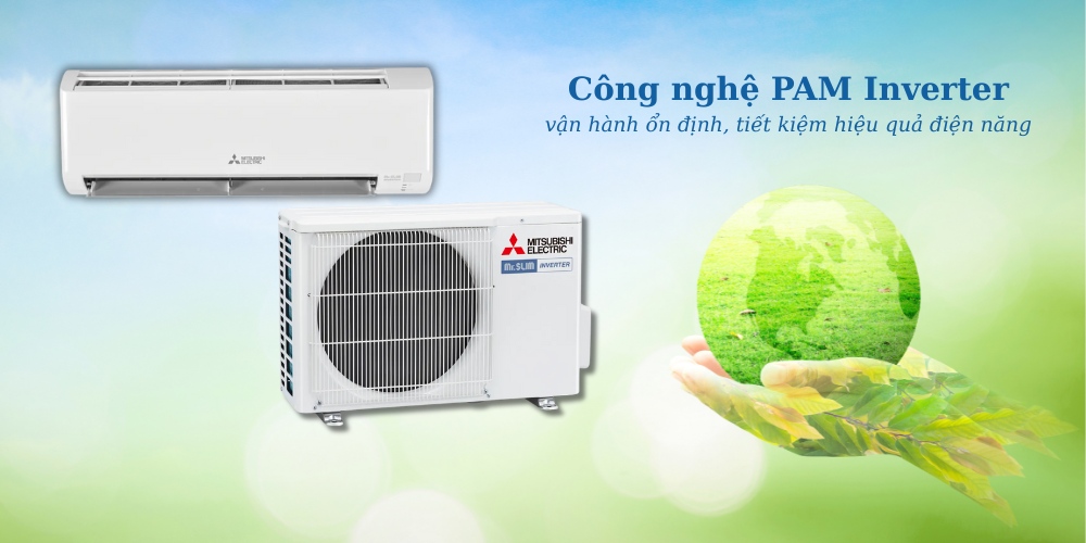 Điều hòa Mitsubishi Electric 1 chiều Inverter 9000BTU MSY/MUY-JY25VF