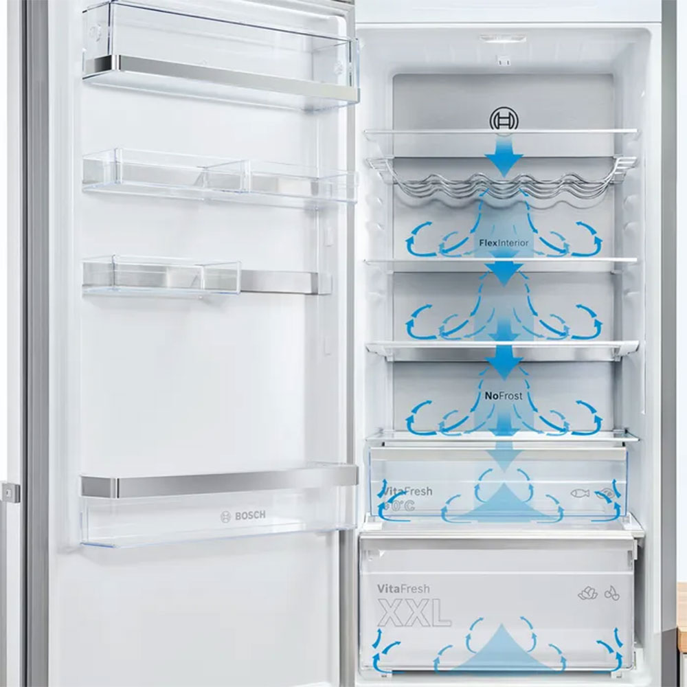 Tủ lạnh Bosch 4 cánh 574 lít KFI96AXEA