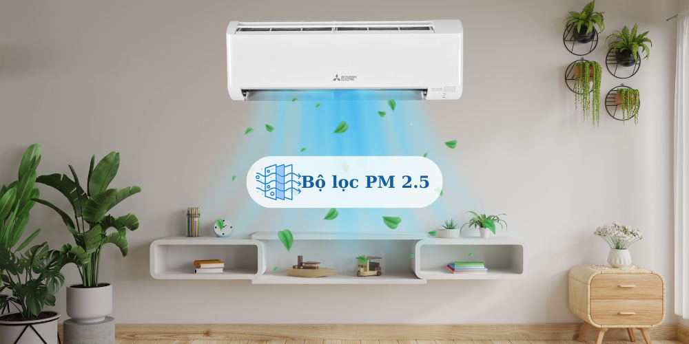 Điều hòa Mitsubishi Electric 1 chiều Inverter 12000BTU MSY/MUY-JY35VF