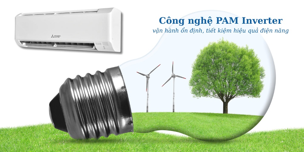 Điều hòa Mitsubishi Electric 1 chiều Inverter 12000BTU MSY/MUY-JY35VF