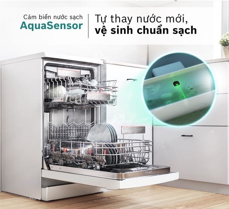 Máy rửa bát Bosch 14 bộ SMS6ZCI06E