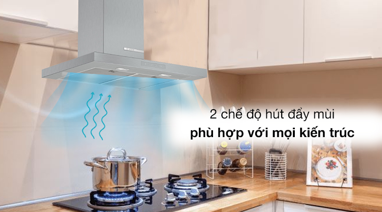 Máy hút mùi áp tường Bosch DWB77CM50