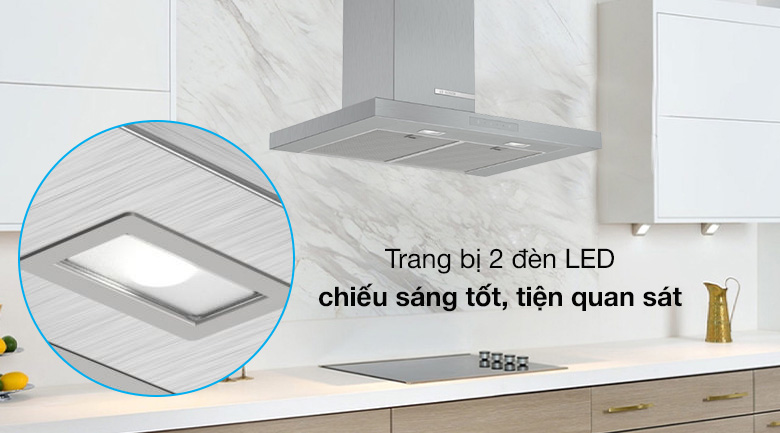 Máy hút mùi áp tường Bosch DWB77CM50