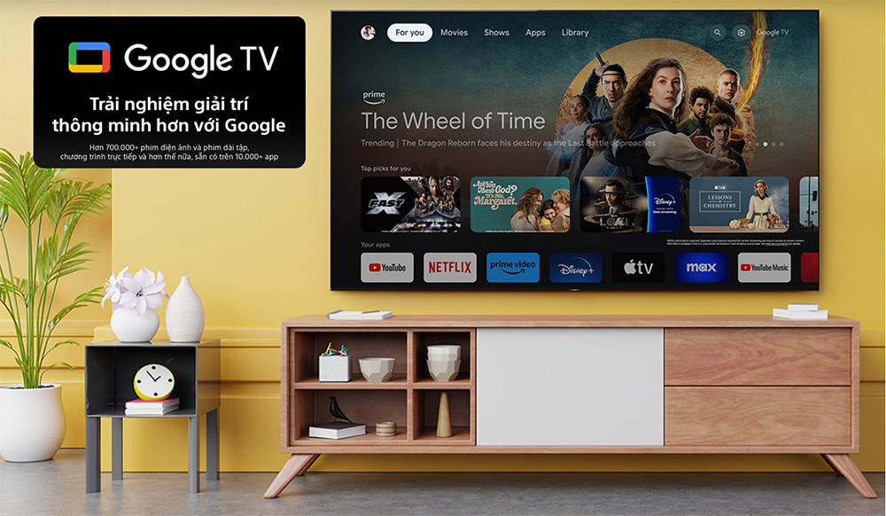 Google Tivi Sony 4K 65 inch K-65S25VM2