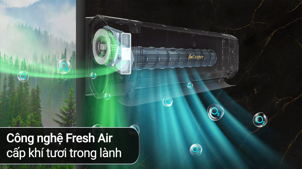 Điều hòa 2 chiều Casper Inverter 1 HP XH-09IF35