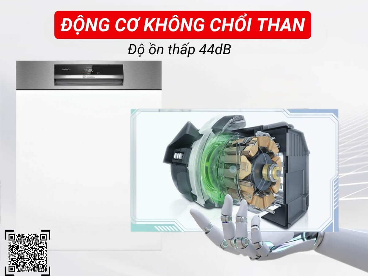 Máy rửa bát Bosch SMI8ZDS81T