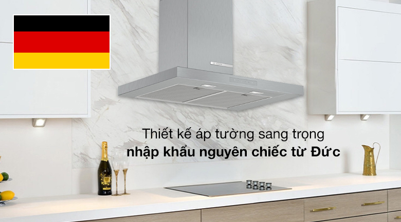 Máy hút mùi áp tường Bosch DWB77CM50