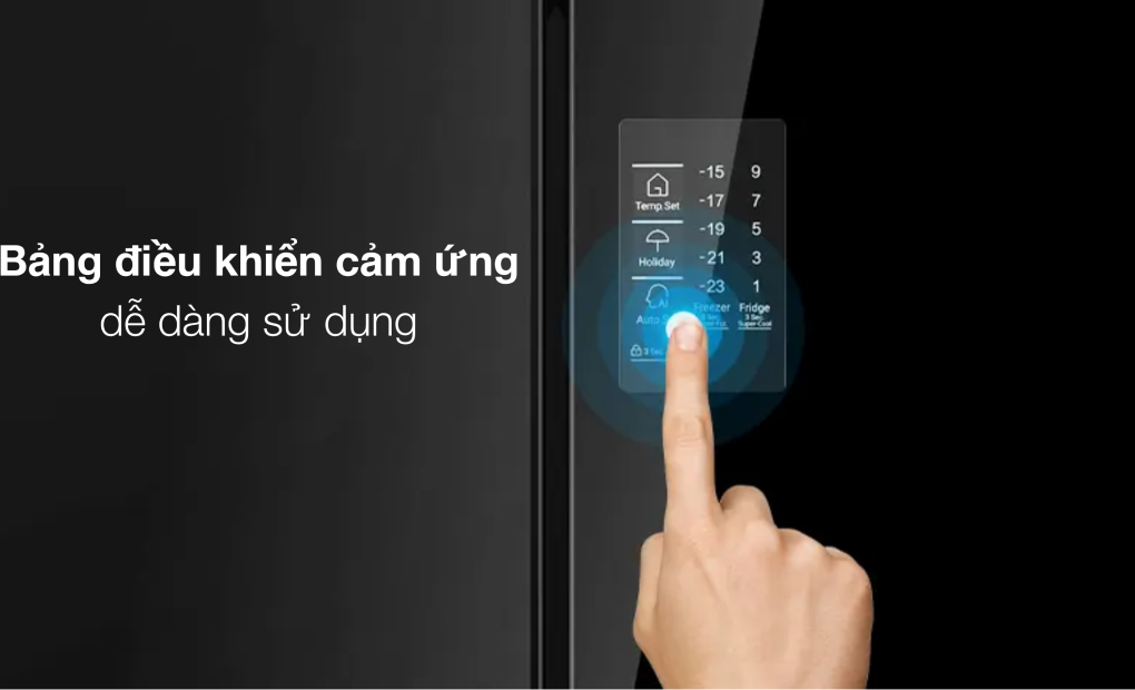 Tủ lạnh Aqua Inverter 469 lít Multi Door AQR-M536XA(GB)