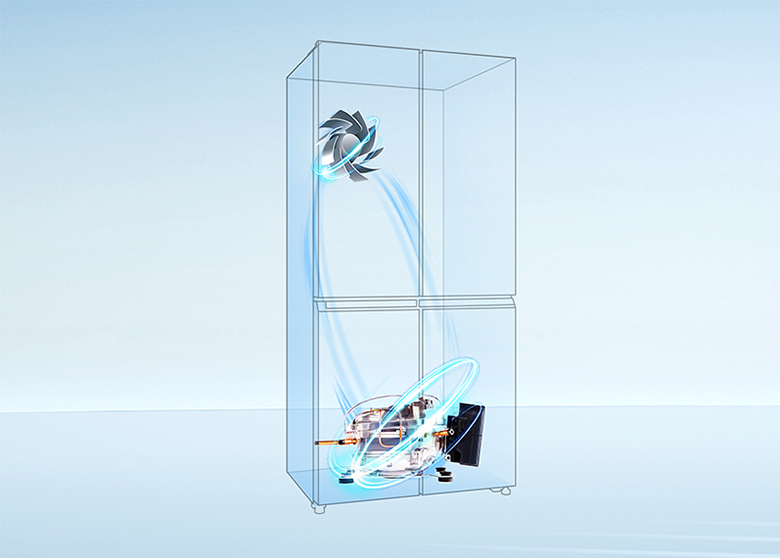 Tủ lạnh Aqua Inverter 469 lít Multi Door AQR-M560XA(GL)