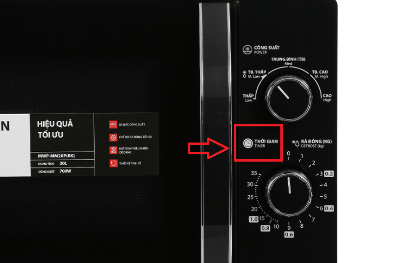 Lò vi sóng Toshiba MW2-MM20P(BK) 20 lít