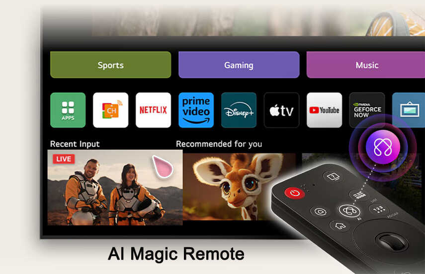 Smart tivi LG QNED AI 4K 43 Inch 43QNED70ASA