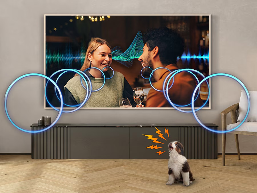 Smart Tivi Khung Tranh The Frame QLED Samsung AI 4K 75 inch QA75LS03F