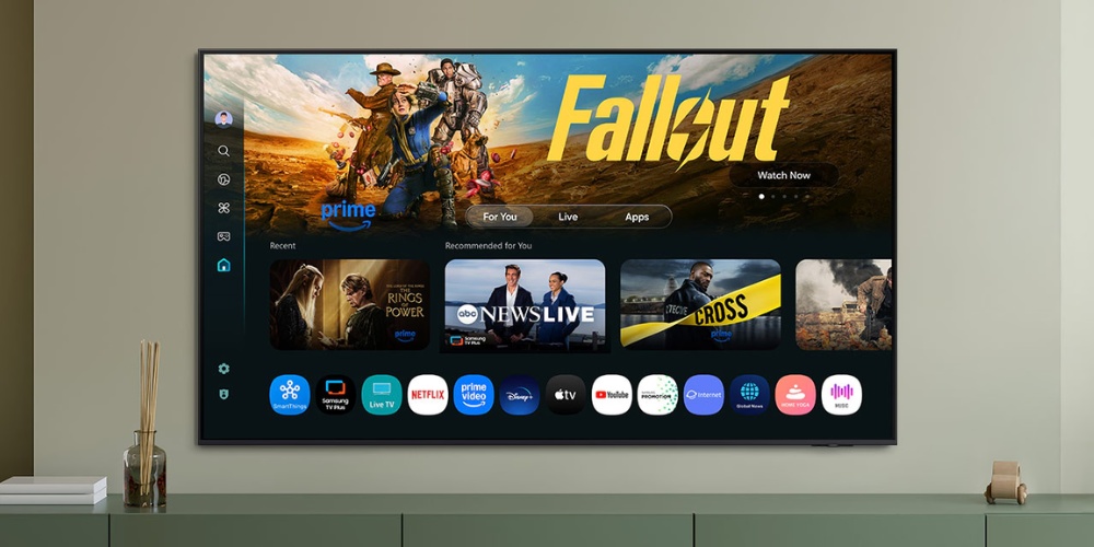 Smart Tivi OLED Samsung AI 4K 77 inch QA77S90F