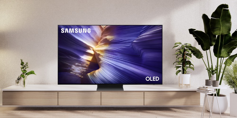 Smart Tivi OLED Samsung AI 4K 77 inch QA77S90F