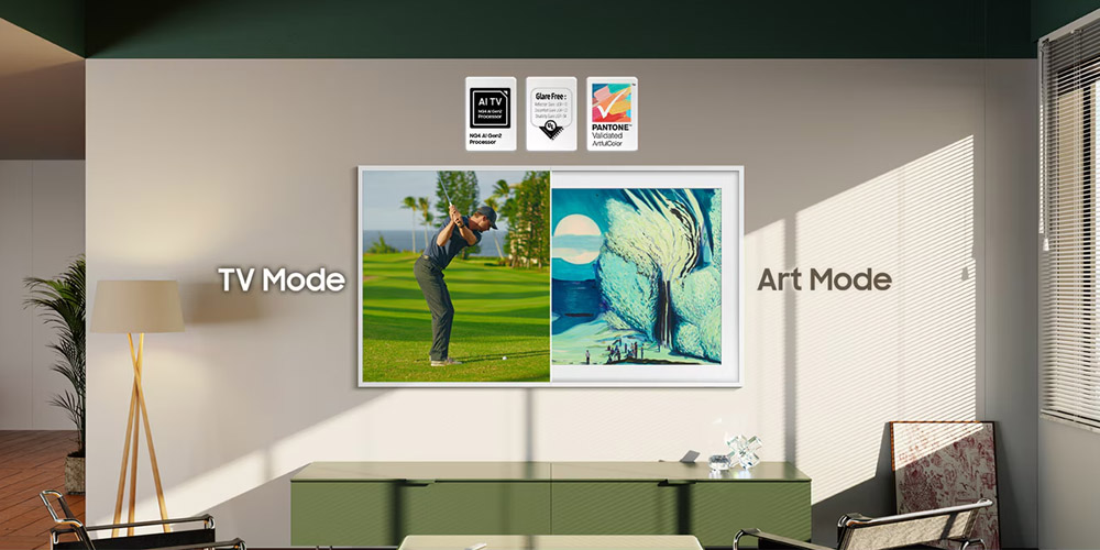 Smart Tivi Khung Tranh The Frame QLED Samsung 4K 65 inch QA65LS03F