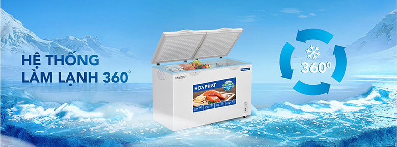 Tủ đông Hòa Phát Inverter 245 lít HPF BD8245