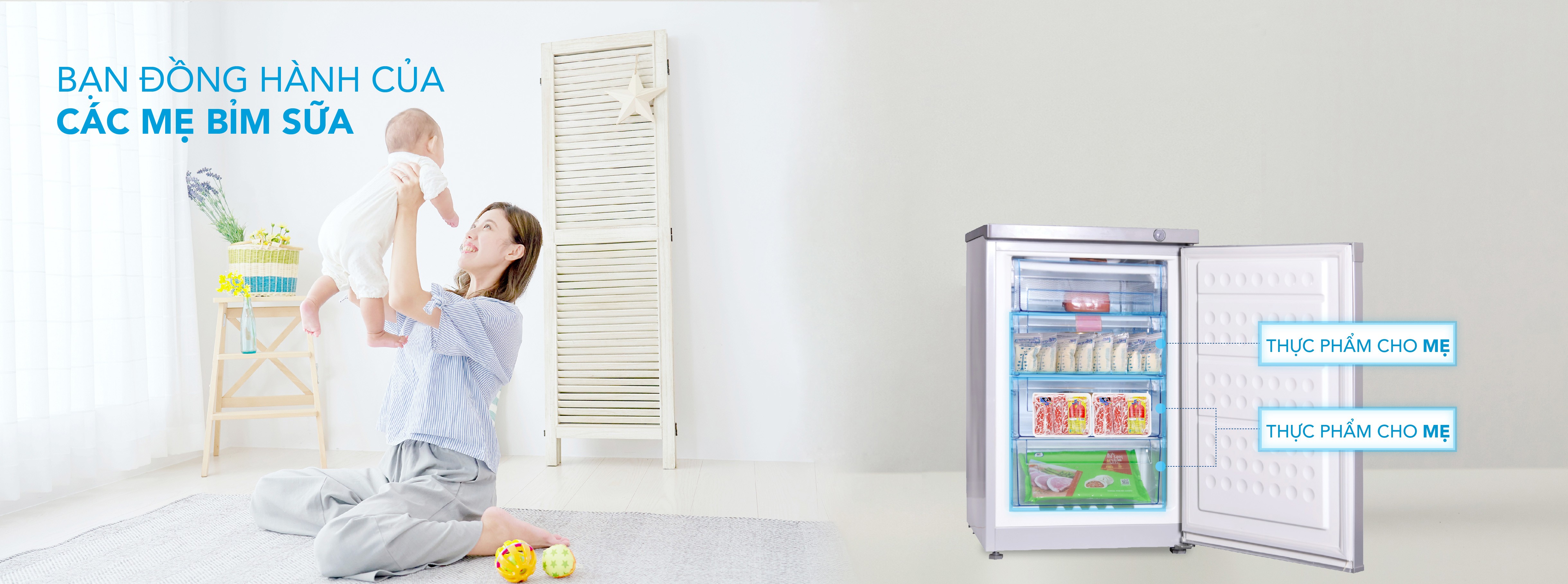 Tủ đông đứng Hòa Phát 106 lít HPF UAH6106